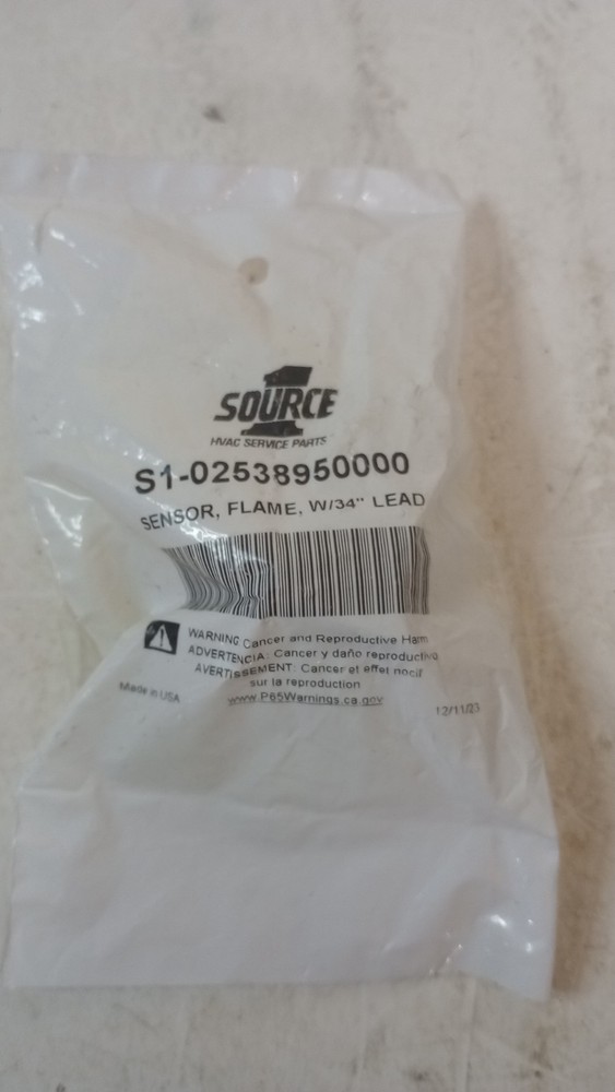 FLAME SENSOR S1-02538950000 with 30" Lead