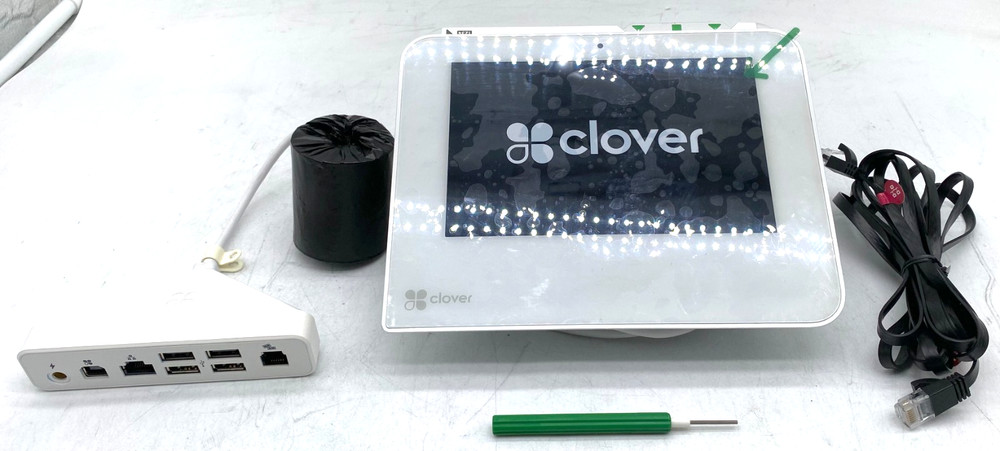 CLOVER C300 MINI-WIFI POS CREDIT CARD READER PROCESSING SYSTEM *NO ADAPTER