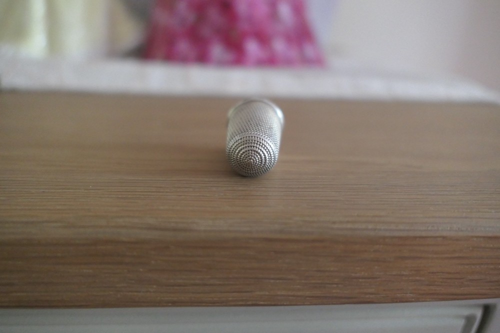 Silver Plate Thimble Lot 5