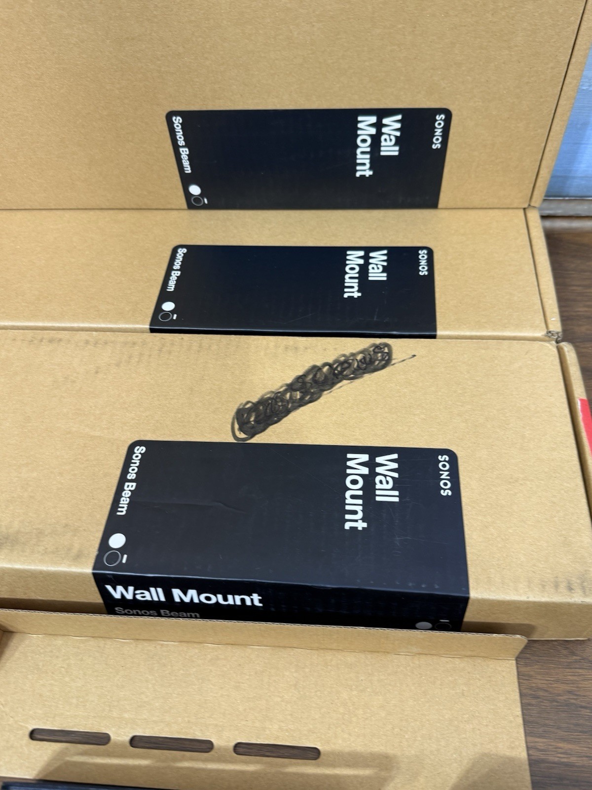 Sonos BM1WMWW1BLK Beam Wall Mount - Black ( PRICE FOR EACH )