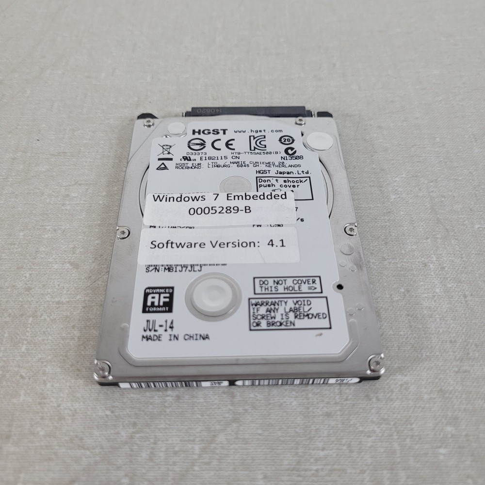 Buchi Grace Reveleris X2 Flash Chromatograph Software Version 4.1 Hard Drive