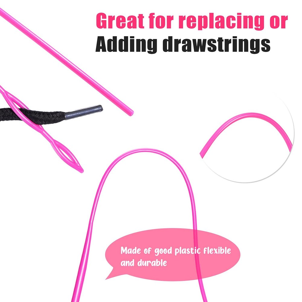 8 Pcs Drawstring Cord Replacement for Sweatpants Short Pants Jackets Coats