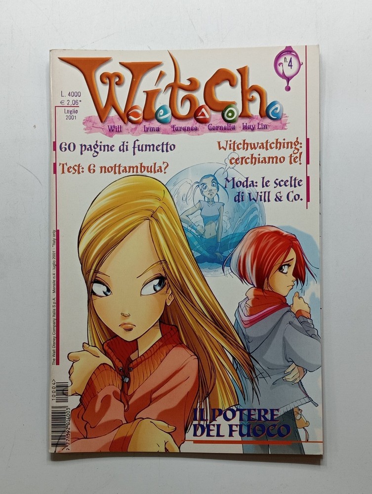 WITCH Ed.Walt Disney Comic Book Number 4