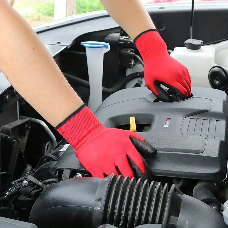 Wholesale 240 Pairs Crinkle Latex Rubber Coated Breathable Safety Work Gloves