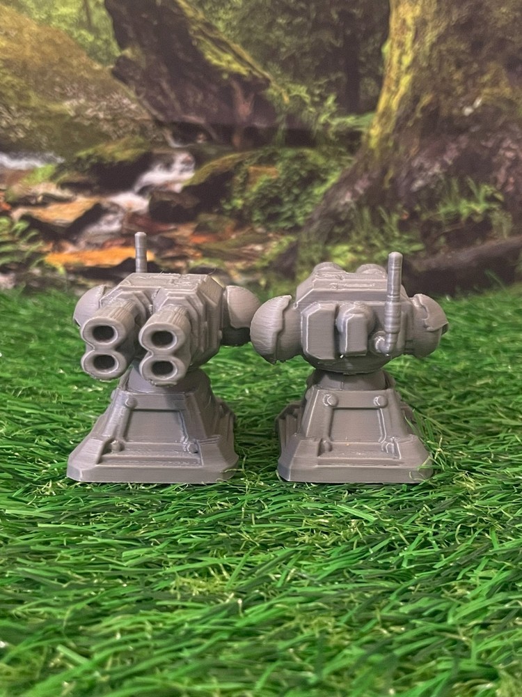 Warhammer DnD Compatible Terrain BUNDLE Grey Unpainted