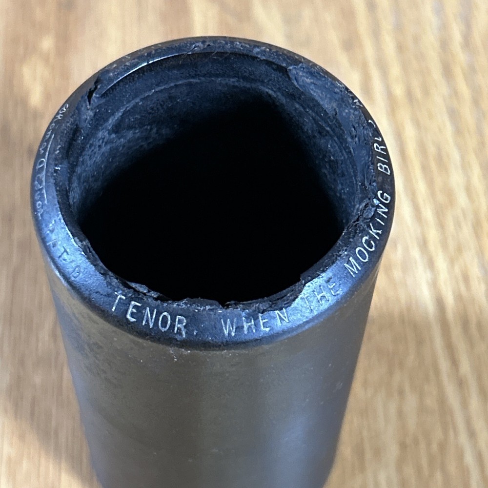 Edison Cylinder Record When The Mocking Birds Are Singing 9285 Gillette Untested