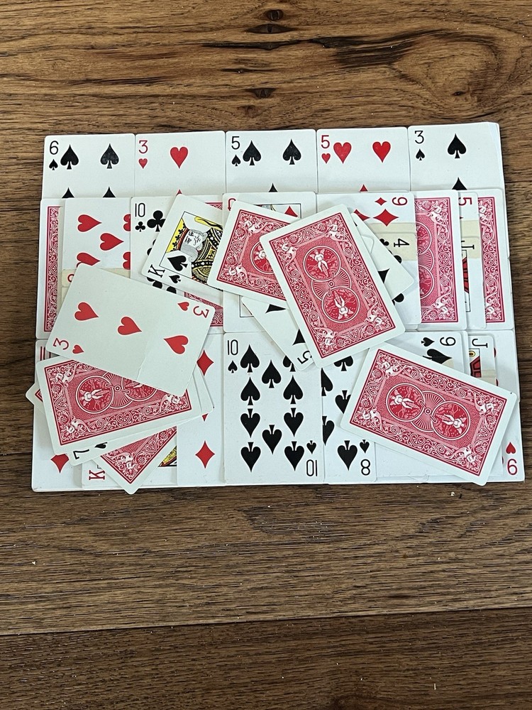 Vintage Appearing Card Castle