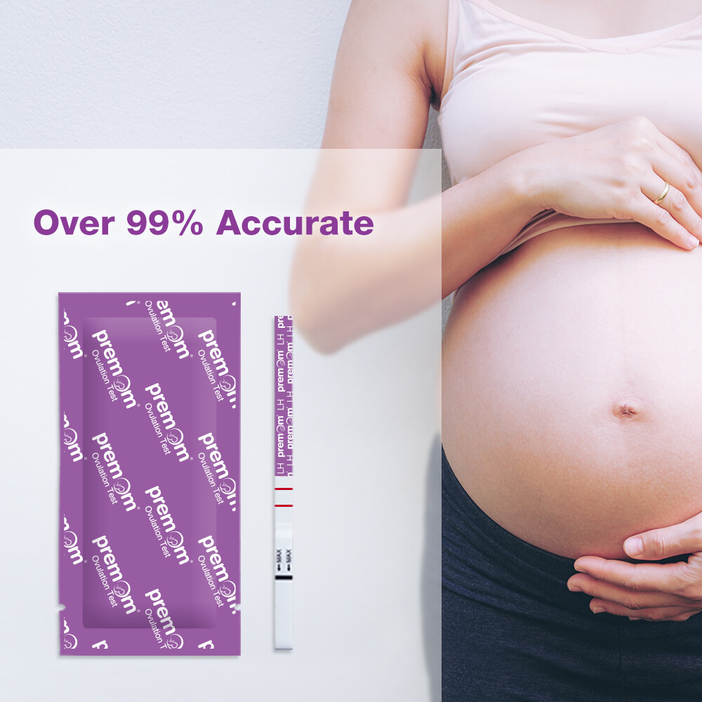 Premom Quantitative Ovulation Test Strips, Numerical Ovulation Test,20-Pack