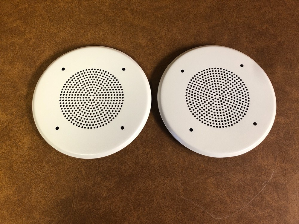 (2) White Grille for 4" Speaker