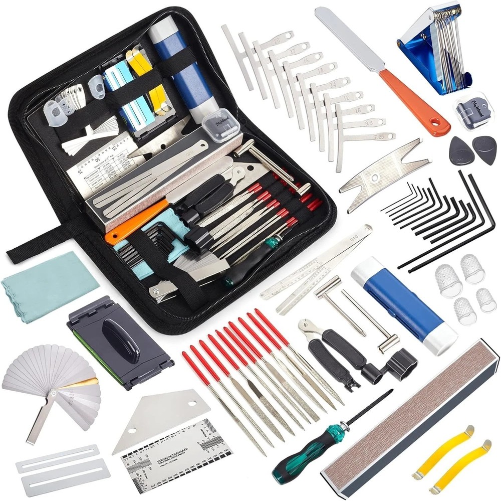 Guitar Maintenance Kit - Setup Tools for String Instruments