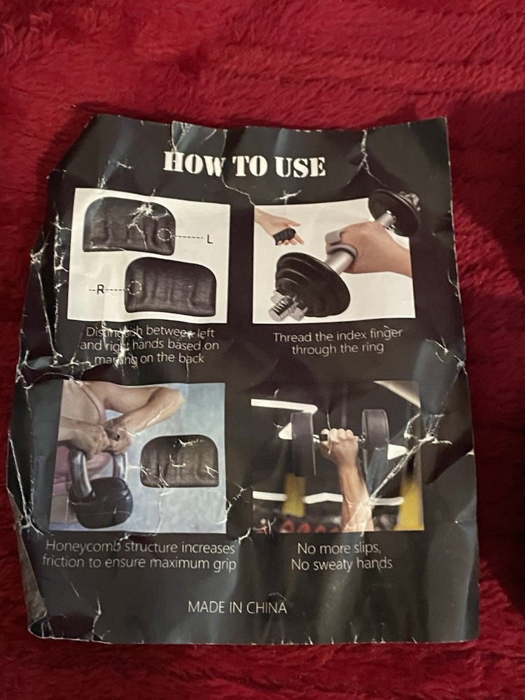 Workout/weight Grips