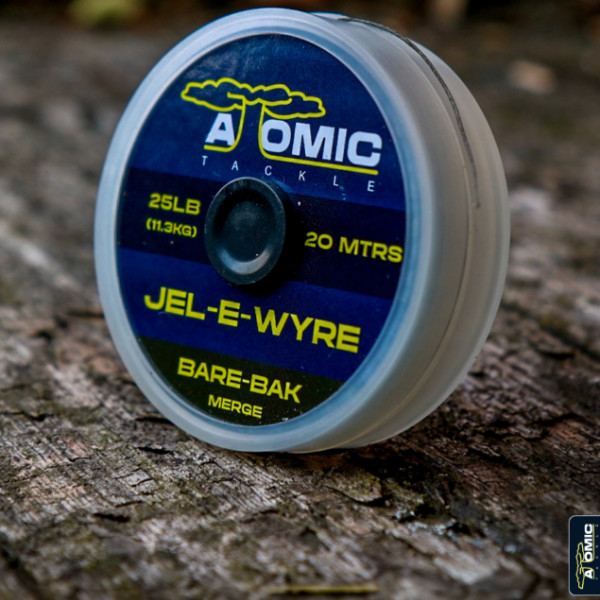 Atomic Jel-E-Wyre Bare-Bak – Heavy Supple Braid for Solid Bag Carp Rigs