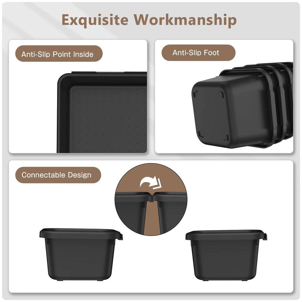 5 Size Tool Box Organizer Tray Divider Set