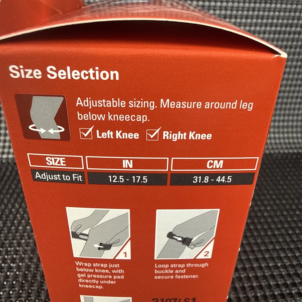 ACE Knee Strap For Mobility And Support One Size Adjustable Left or Right - New