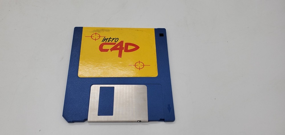 Intro Cad (Progressive Peripherals & Software, Commodore Amiga, 1988) CIB Works!