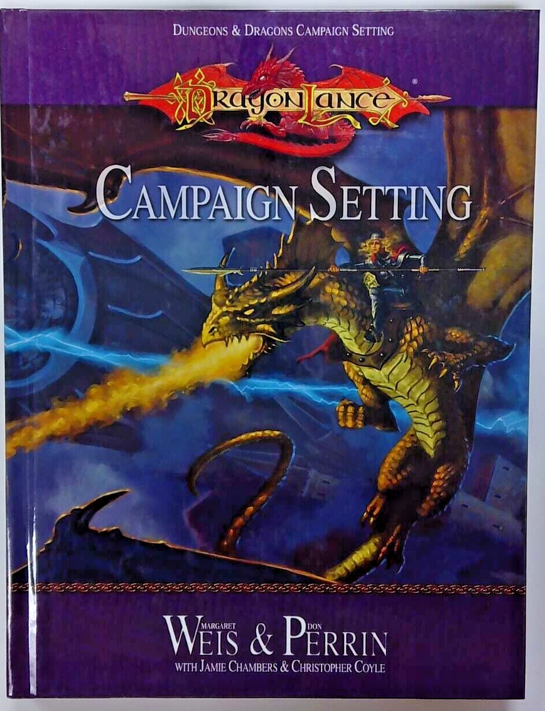 DUNGEONS AND DRAGONS: DRACONLANCE CAMPAIGN SETTING (3.5 ED) DD35DLCS