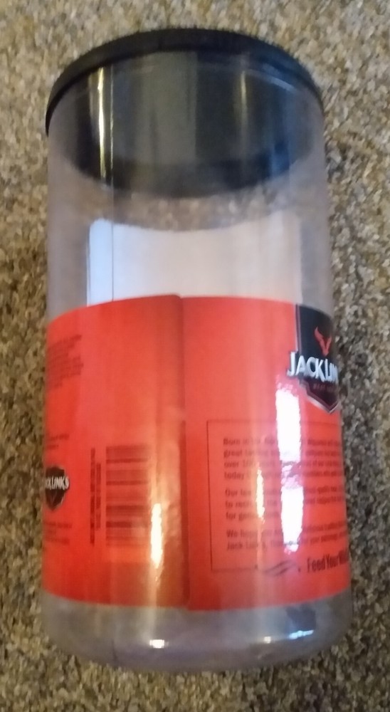 JACK LINKS ORIGINAL BEEF STICKS EMPTY CONTAINER !!! EMPTY !!!