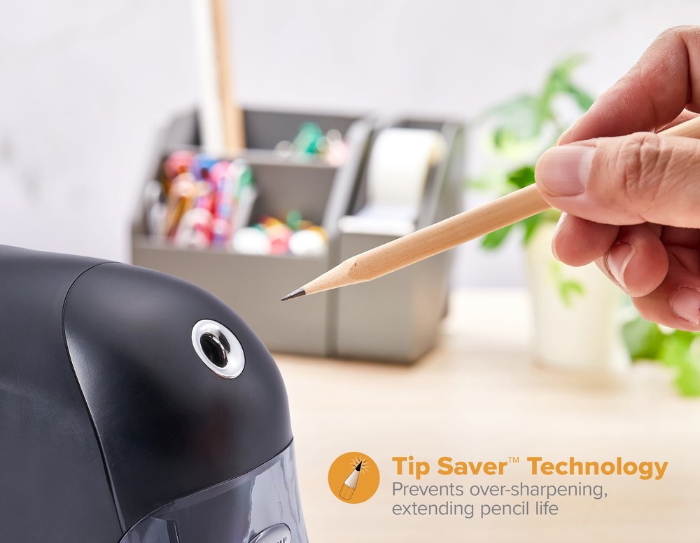Bostitch QuietSharp Executive™ Electrical Plug-in Pencil Sharpener Includes