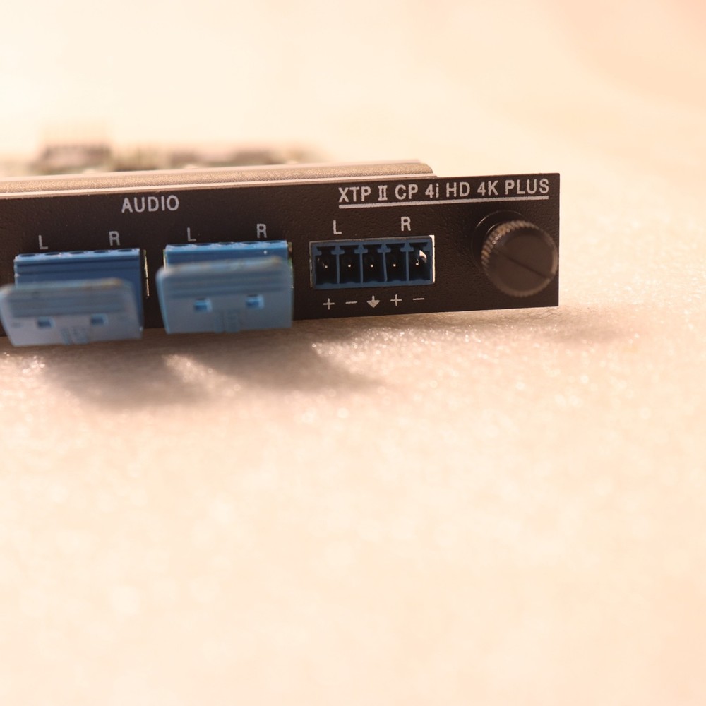 Extron HDIM INPUTS XTP II CP 4i HD 4K PLUS