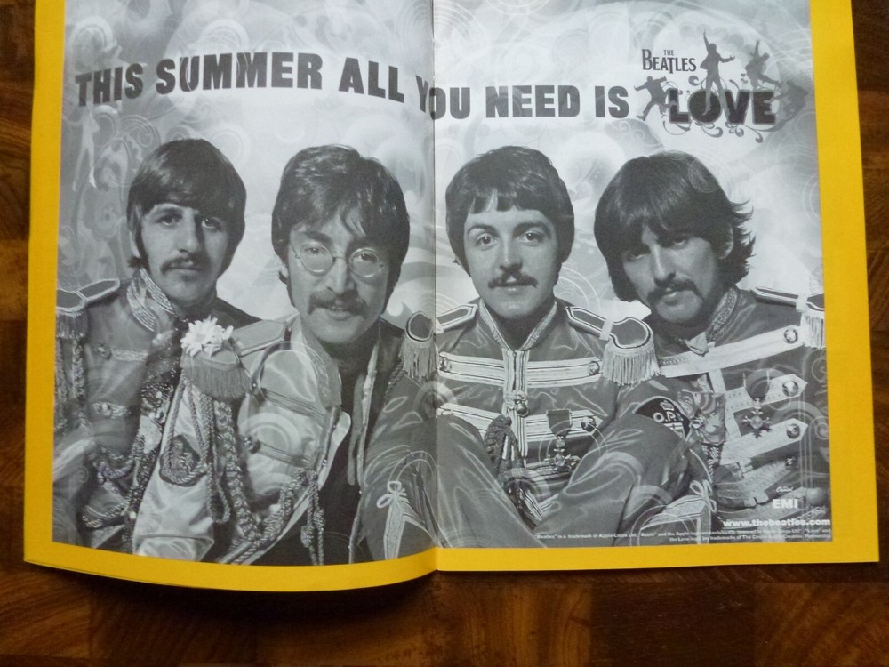 VICTOR SPINETTI Hand Signed Program from Beatles Fest Bonus Catalog BONUS DVD