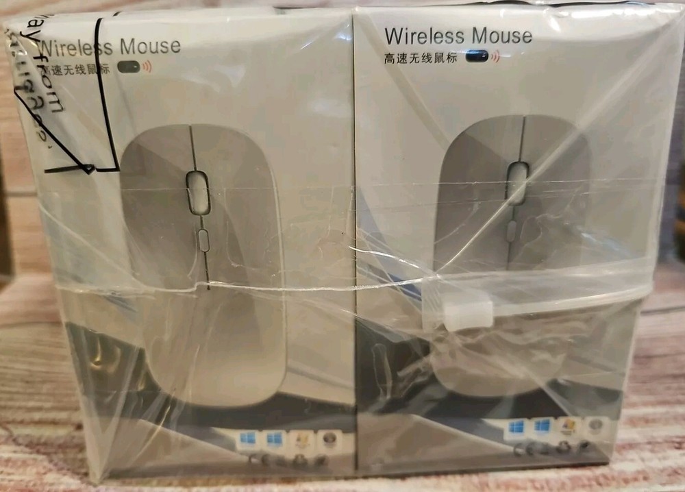 10x Bluetooth Wireless Mouse Thin For Laptop Universal Rechargeable Intelligent