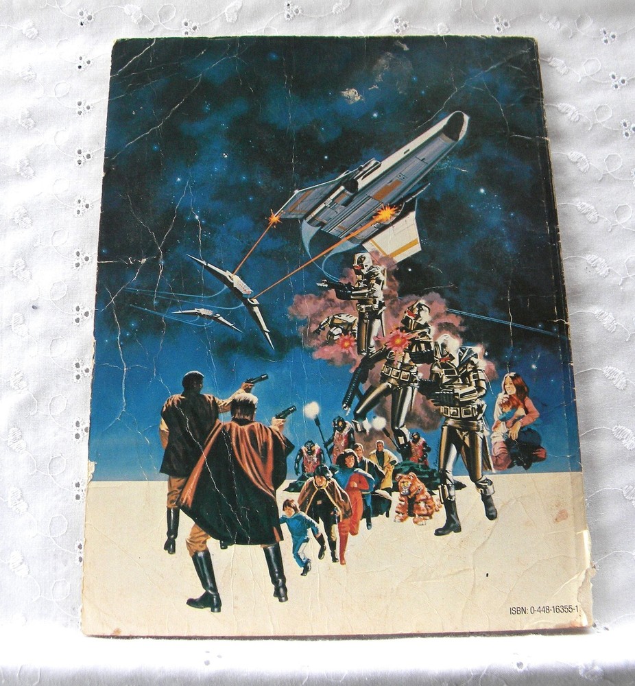 Battlestar Galactica Interstellar Activity Book 1978 Commander Adama Cap Apollo