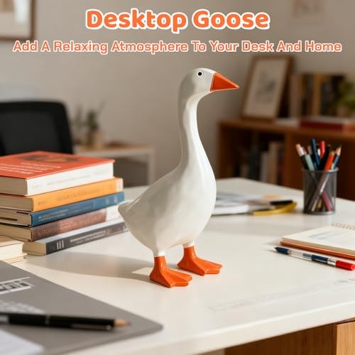 7 Inch Desk Goose -7 Inch Desktop Goose for Office & Home,Gift for Friends and