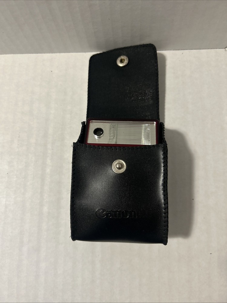 Canon Speedlite 244T Flash w/ Case WORKING TESTED
