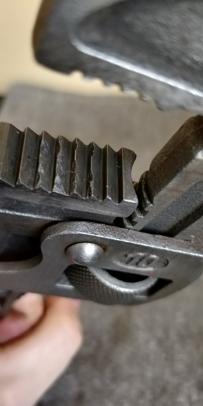 3 vintage German Made Pipe Wrenches