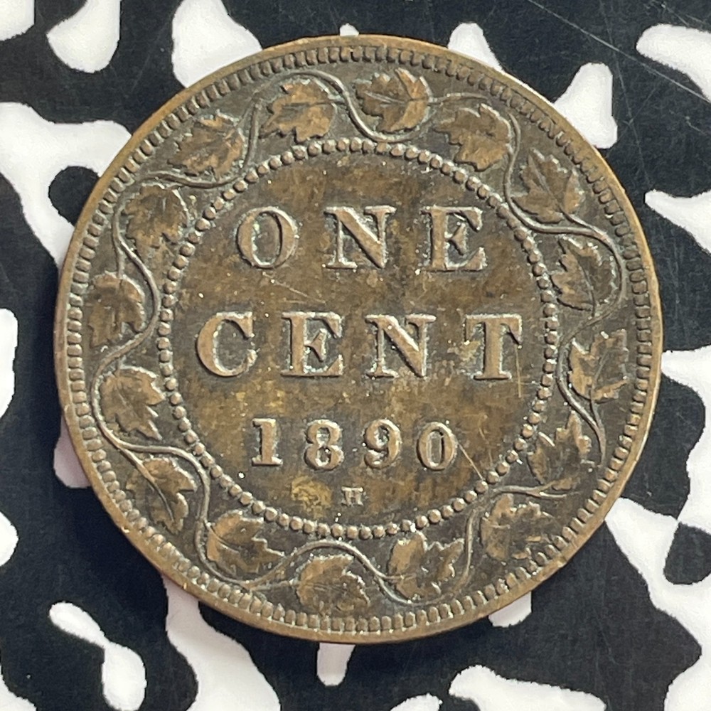 1890-H Canada Large Cent Lot#C2275 Nice!