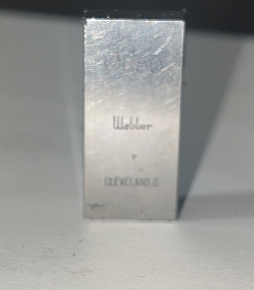 .650 Starrett-Webber Gage Block Used