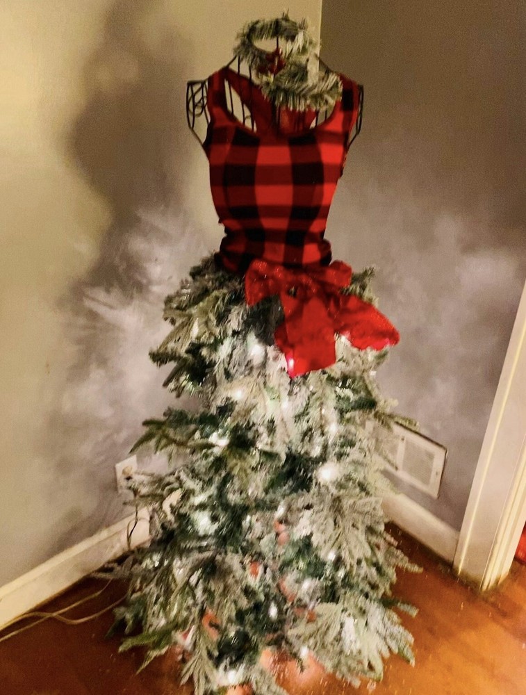 Dress Form Lady Christmas Tree