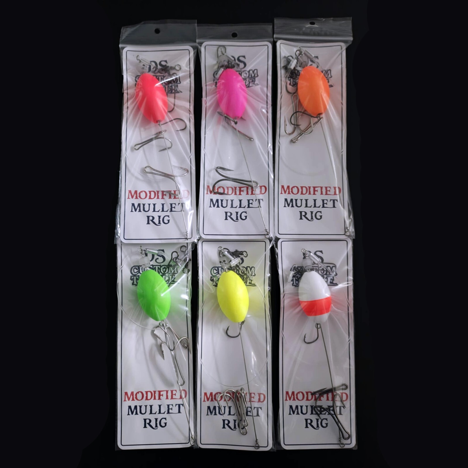 Modified Mullet Rig original keeper hook bluefish rig surf fishing