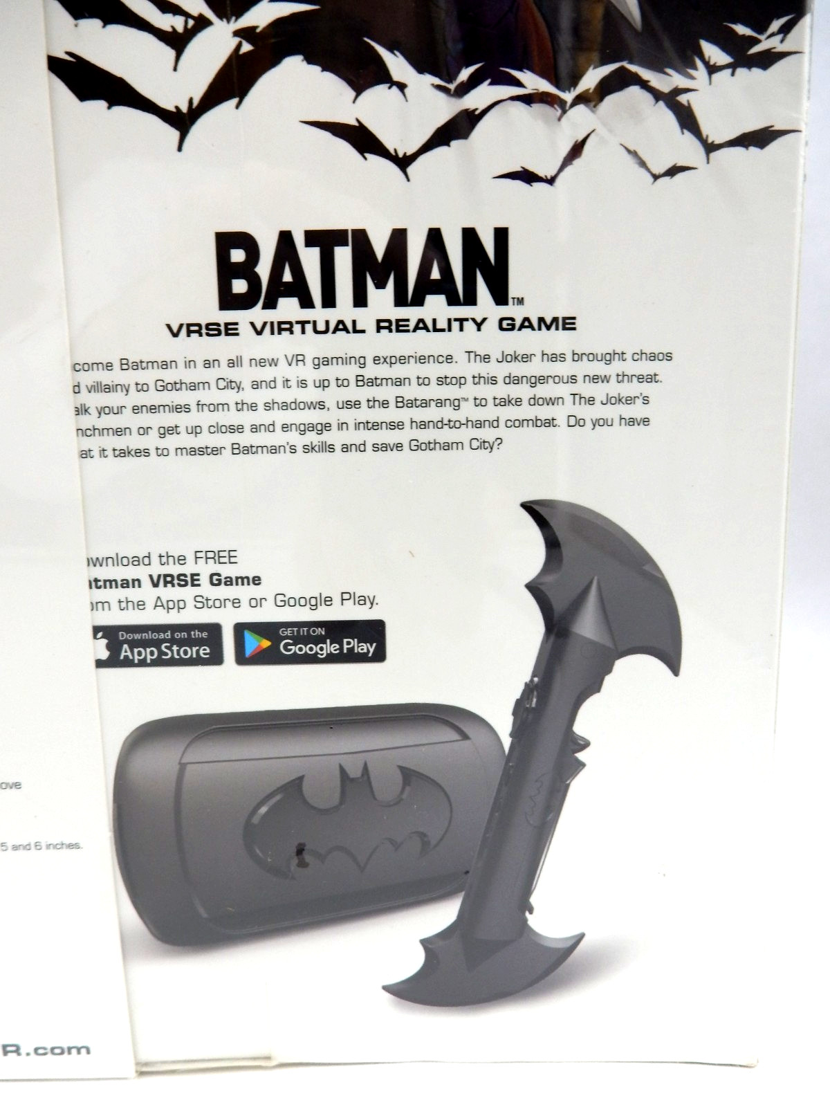 VRSE VR ENTERTAINMENT SYSTEM VIRTUAL REALITY GAME PACK - BATMAN & JURASSIC WORLD