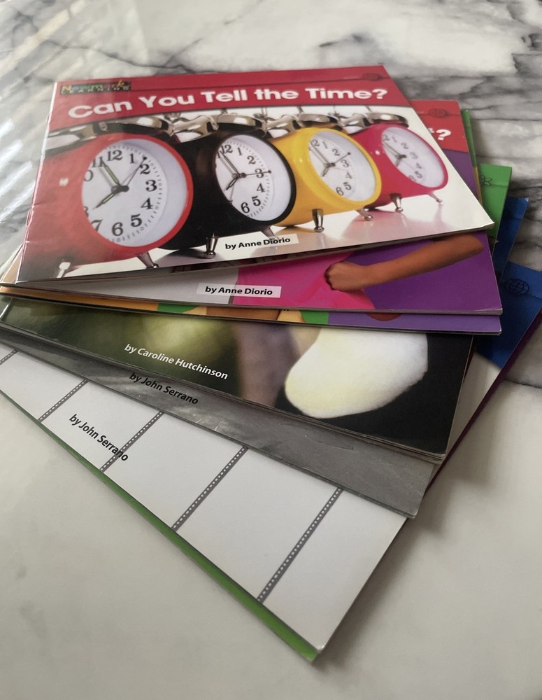 8 Newmark Learning Books: PreK-1st Grade Easy Reader, Slightly used