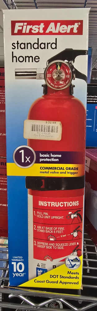 First Alert Fire Extinguisher FE1A10GR