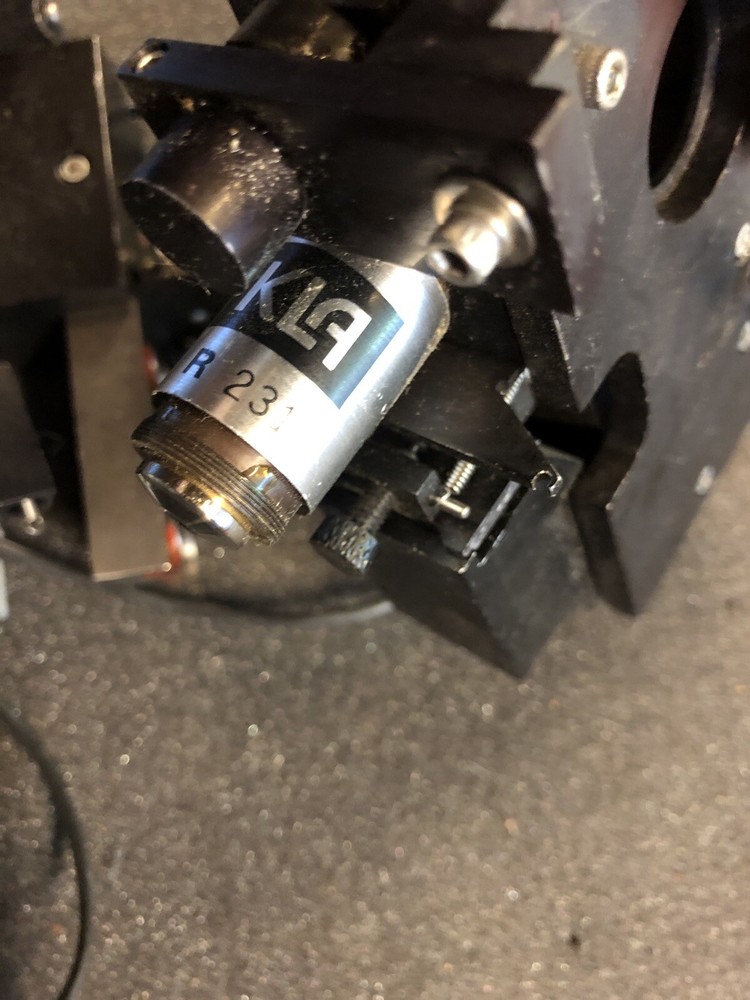 Microscope Objective Mounting Brackets Attachment Staging Lab Equipment Lenses