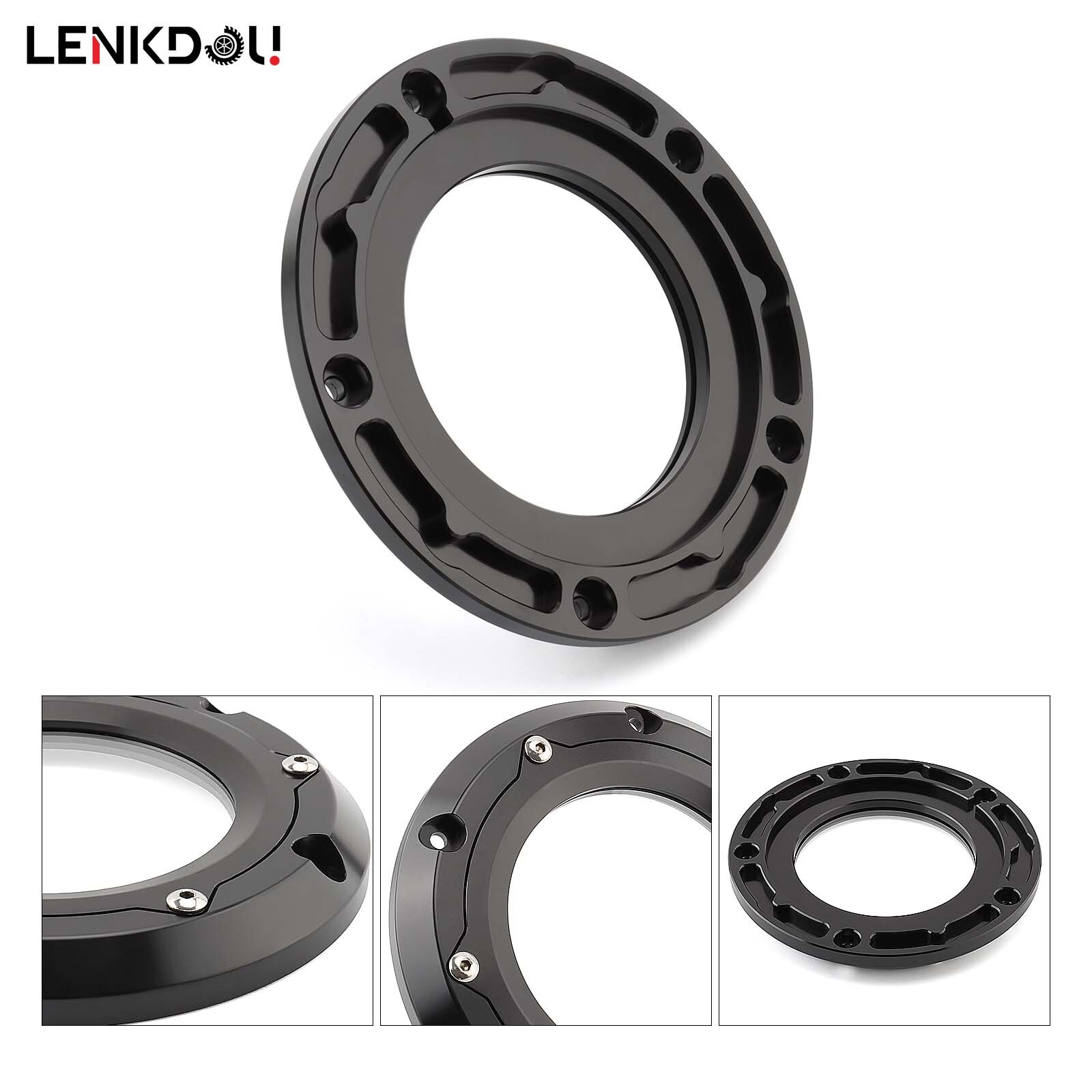 CNC Black Engine Derby Cover For Harley Softail 114 Low Rider S FXLRS 2019+ FLSB