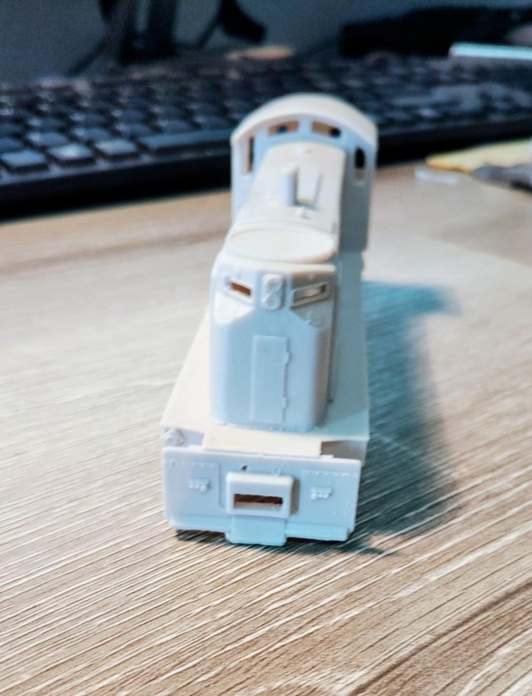 HO Scale, T-6 switcher engine shell kit, PNW Resins