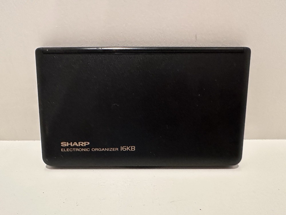 Sharp ZQ-2000 16kb Electronic Organizer TESTED WORKS EUC!!