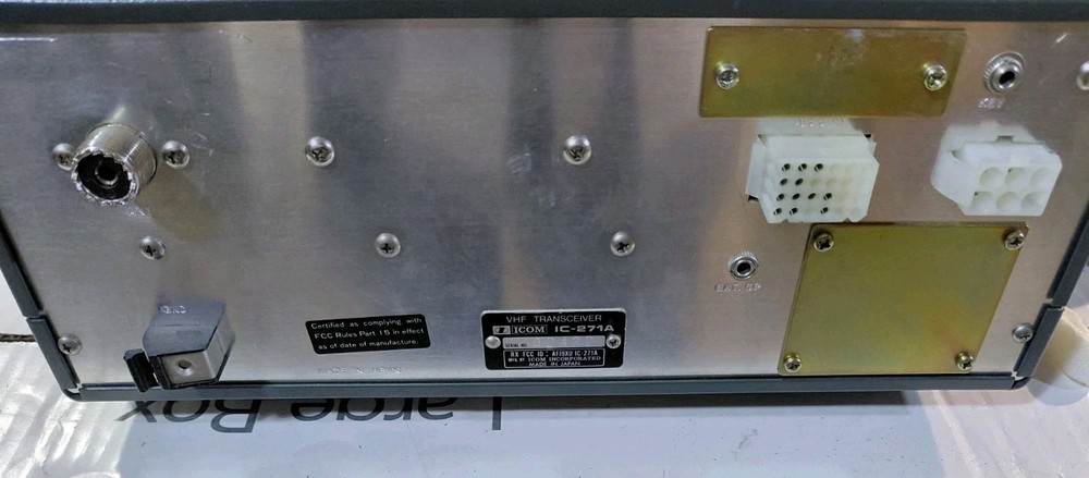 ICOM IC-271A Transceiver Power Up ONLY Untested Estate Grb2