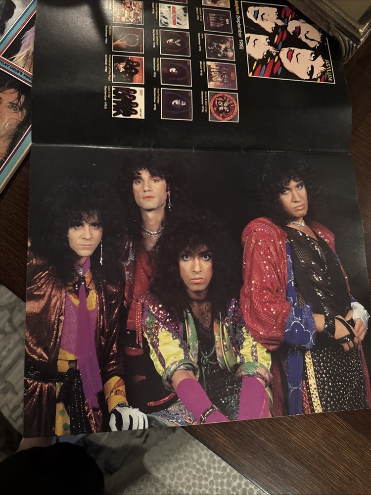 KISS Asylum World Tour 1985 Concert Program