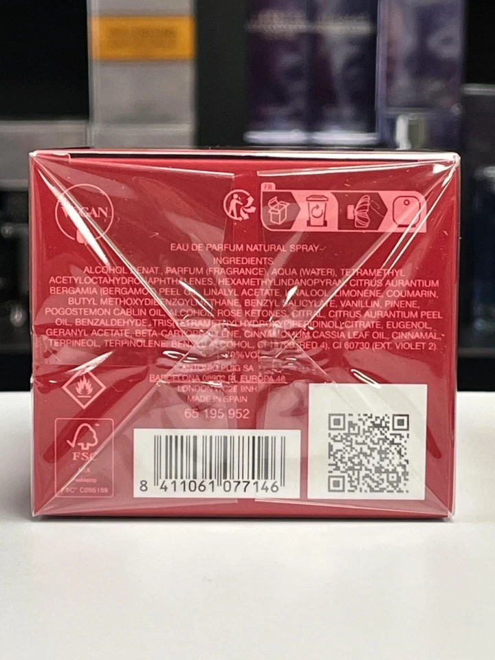 Carolina Herrera La Bomba Eau de Luxury Parfum for Women 2.8 floz / 80ml .