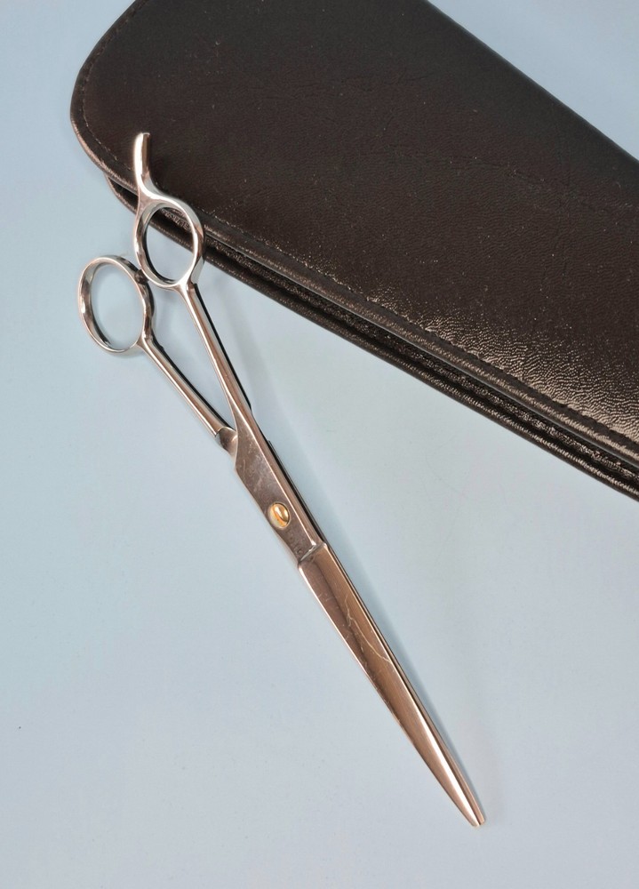 Left handed barber scissors 7"