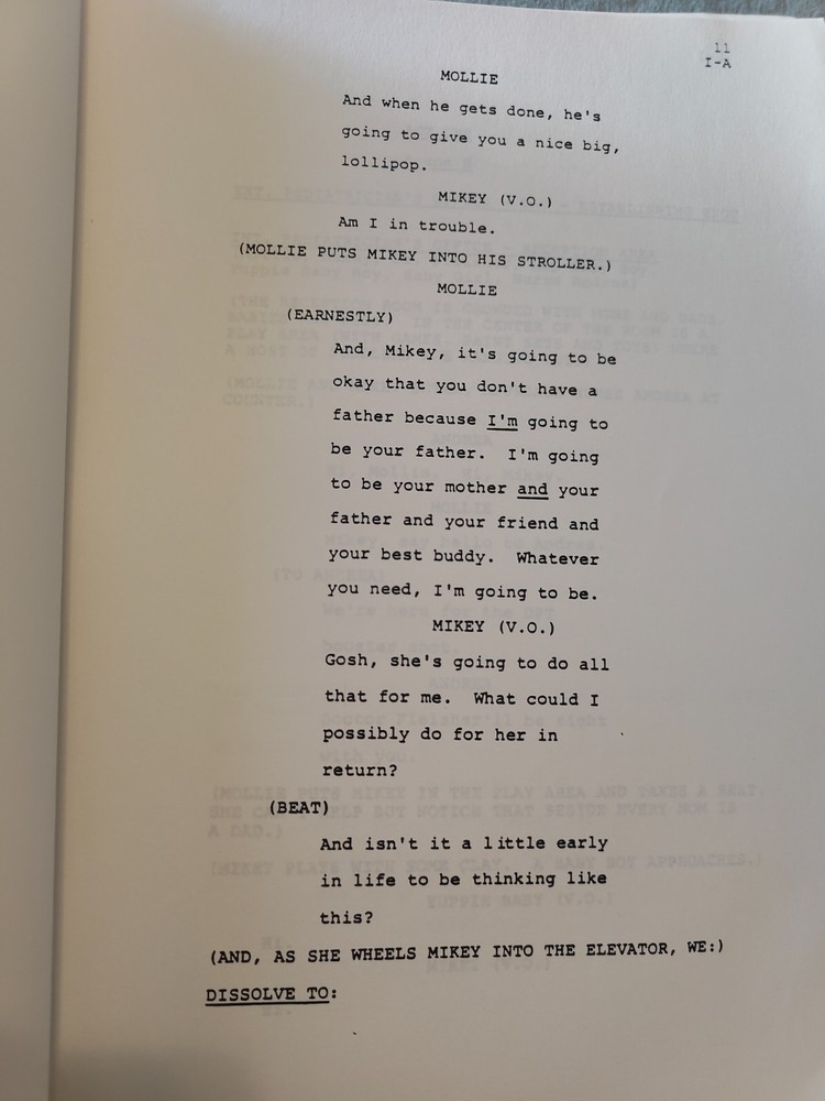 Baby Talk Tv Show Script Episode 1 Pilot