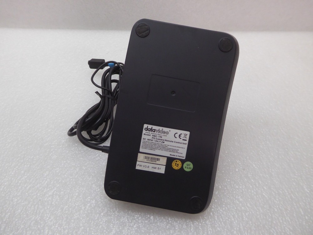 Datavideo RMC-190 PTZ Camera Remote Control Unit { UNTESTED }