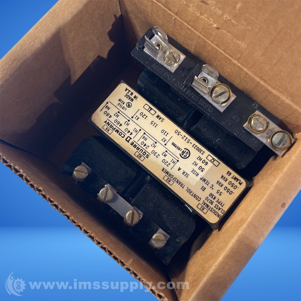 Square D S30033-512-50 Transformer FNOB