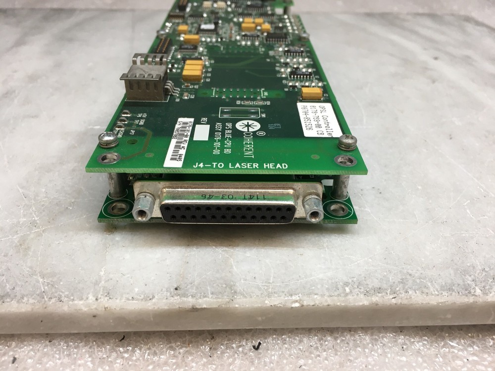 Coherent OPSL Controller OPS Blue-CPU BD with Coherent OPS Power Supply Board