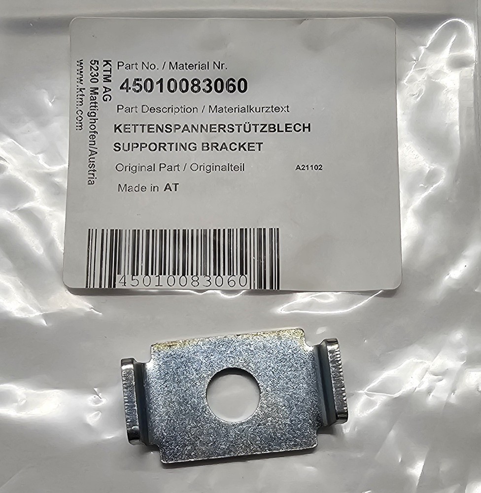 45010083060 SUPPORTING BRACKET/ CHAIN ADJUSTER BRACKET SX