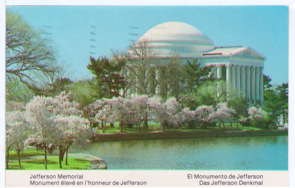 THOMAS JEFFERSON MEMORIAL, WASHINGTON, D.C. - PC3398
